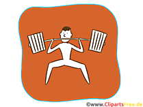 Schwerathletik Sport Icon-Clipart