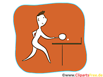 Tischtennis Sport Icon-Clipart