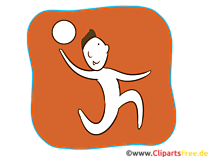 Volleyball Sport Icon-Clipart