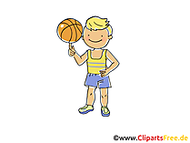 Basketball Spieler Bild, Cliparts Sport, Comic, Cartoon, Image gratis Basketball Spieler Bild, Cliparts Sport, Comic, Cartoon, Image gratis