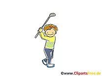 Cricket Bild, Sport Cliparts, Comic, Cartoon, Image gratis