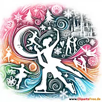 Eistanz Clipart