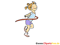 Joggen Ziel Bild, Clipart, Comic, Cartoon, Image gratis