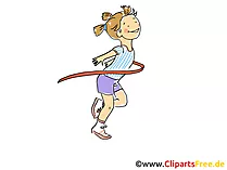 Joggen Ziel Bild, Clipart, Comic, Cartoon, Image gratis