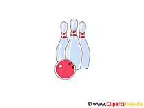 Kegeln, Bowling Clip Art