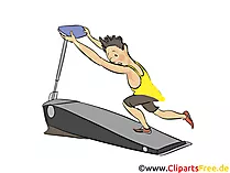 Laufbahn Clipart, Bild, Illustration