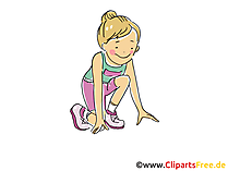 Laufen Bild, Clipart, Comic, Cartoon, Image gratis