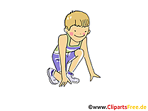 Marathon, Lauftraining Bild, Clipart, Comic, Cartoon, Image gratis