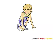Marathon, Lauftraining Bild, Clipart, Comic, Cartoon, Image gratis