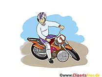 Motoball Meisterschaft Illustration, Bild, Cartoon, Image
