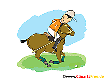 Polosport Bild, Cartoon, Comic, Illustration