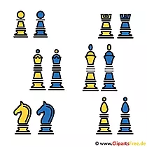 Schach Clipart-Bild gratis