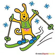 Ski Clipart - Sportbilder gratis
