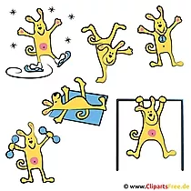 Sportarten Cliparts kostenlos