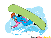 Surfer Clipart, Bild, Cartoon, Comic, Illustration