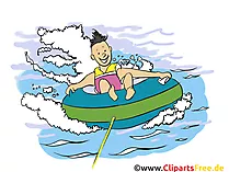 Water Tourism Grafik, Illustration, Bild, Cartoon, Image