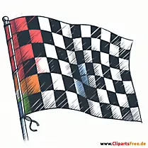 Zielfahne Clipart