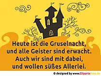 Halloween Gedichte kostenlos zum Verschicken