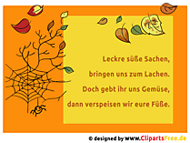 Halloween lustige Gedichte, Sprüche
