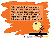 Halloweensprüche für Halloween via WhatsApp, Facebook, Twitter etc. verschicken