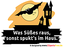 WhatsApp Spass-Sprüche zu Halloween