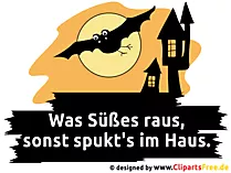 WhatsApp Spass-Sprüche zu Halloween