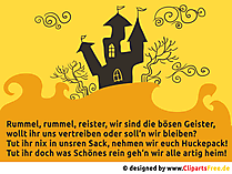 Spruchbilder zu Halloween