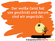 Sprüche zu Halloween witzig via WhatsApp, Facebook, Twitter etc. verschicken