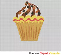 Sticken Muster Kuchen