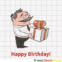 Kreuzstich Stickvorlage kostenlos Geschenk zum Geburtstag