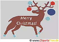Şablonên embroidery Christmas