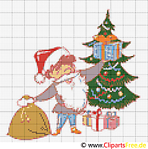 Stickvorlage Prosit Neujahr