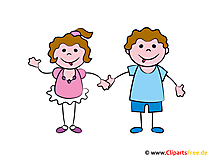 Strichmaennchen Liebespaar