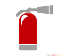 Clipart Feuerlöscher