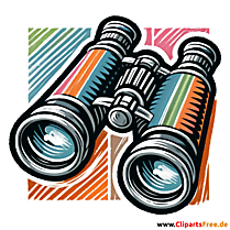 Fernglas Clipart