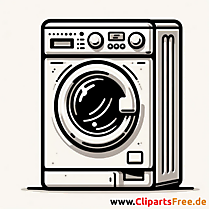 Illustration de machine à laver