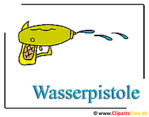 Wasserpistole Clipart free