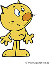 Cartoon Kater Bild, Clipart, Image, Bild