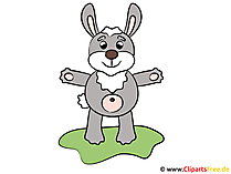 Clipart Kaninchen