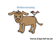 Clipart Sammlung kostenlos zum Welttierschutztag