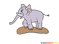 Comic Elefant