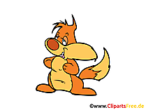 Eichhörnchen Bild, Comic, Cartoon, Grafik, Illustration, Clipart
