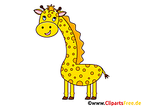 Giraffe Hund Clipart, Grafik, Illustration, Bild gratis