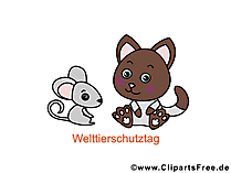 Grafik kostenlos zum Welttierschutztag