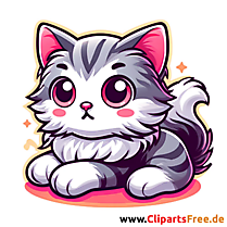 Kucing Clipart, Bild, Illustration