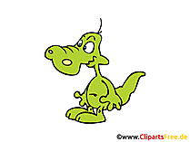 Krokodil Clipart, Bild, Grafik, Cartoon, Zeichnung gratis