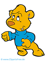 Teddy Bild, Cartoon, Clipart, Grafik, Illustration