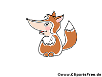 Tier Clipart Fuchs