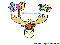 Umsonst Clipart zum Welttierschutztag