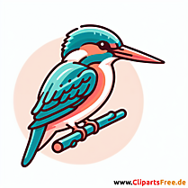 Eisvogel Clip Art - Bilder zum Thema Vögel